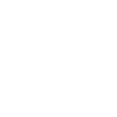 White car silhouette facing right on light gray square background — vehicle/transport icon.