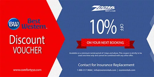 Best Western - discount voucher