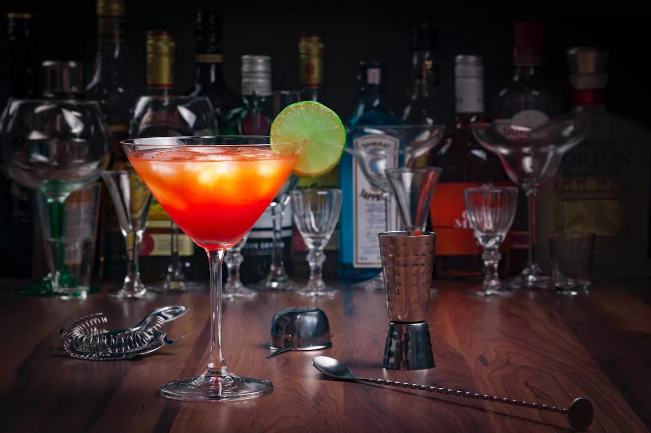 Tales Of The Cocktail 2026 event banner showing a vibrant cocktail glass and downtown event details.