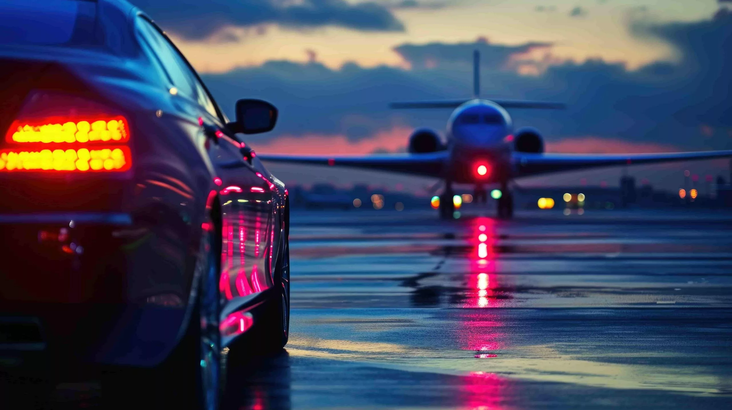 Affordable Car Rental at Toronto Pearson Airport YYZ Traveler picking up a rental car near Toronto Pearson Airport YYZ in Canada