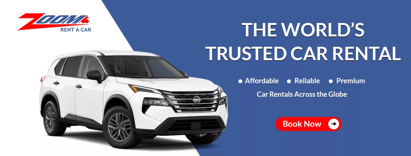 Calgary to Banff road trip with reliable rental cars and convenient Calgary pickup from Zoom Rentals