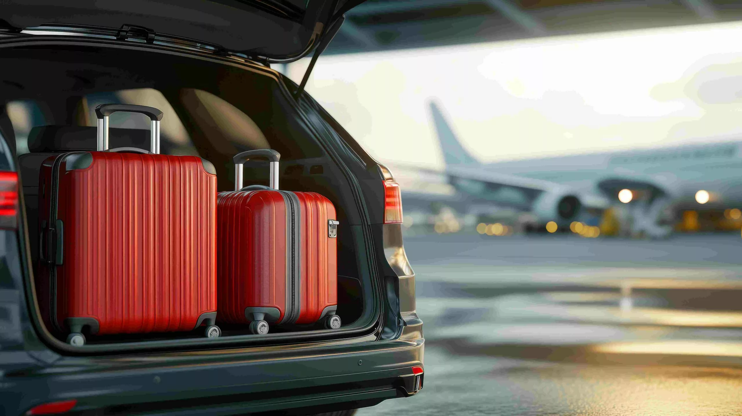 Ultimate Car Rental Toronto Airport Guide at YYZ Traveler picking up a premium SUV rental near Toronto Pearson Airport YYZ in Canada