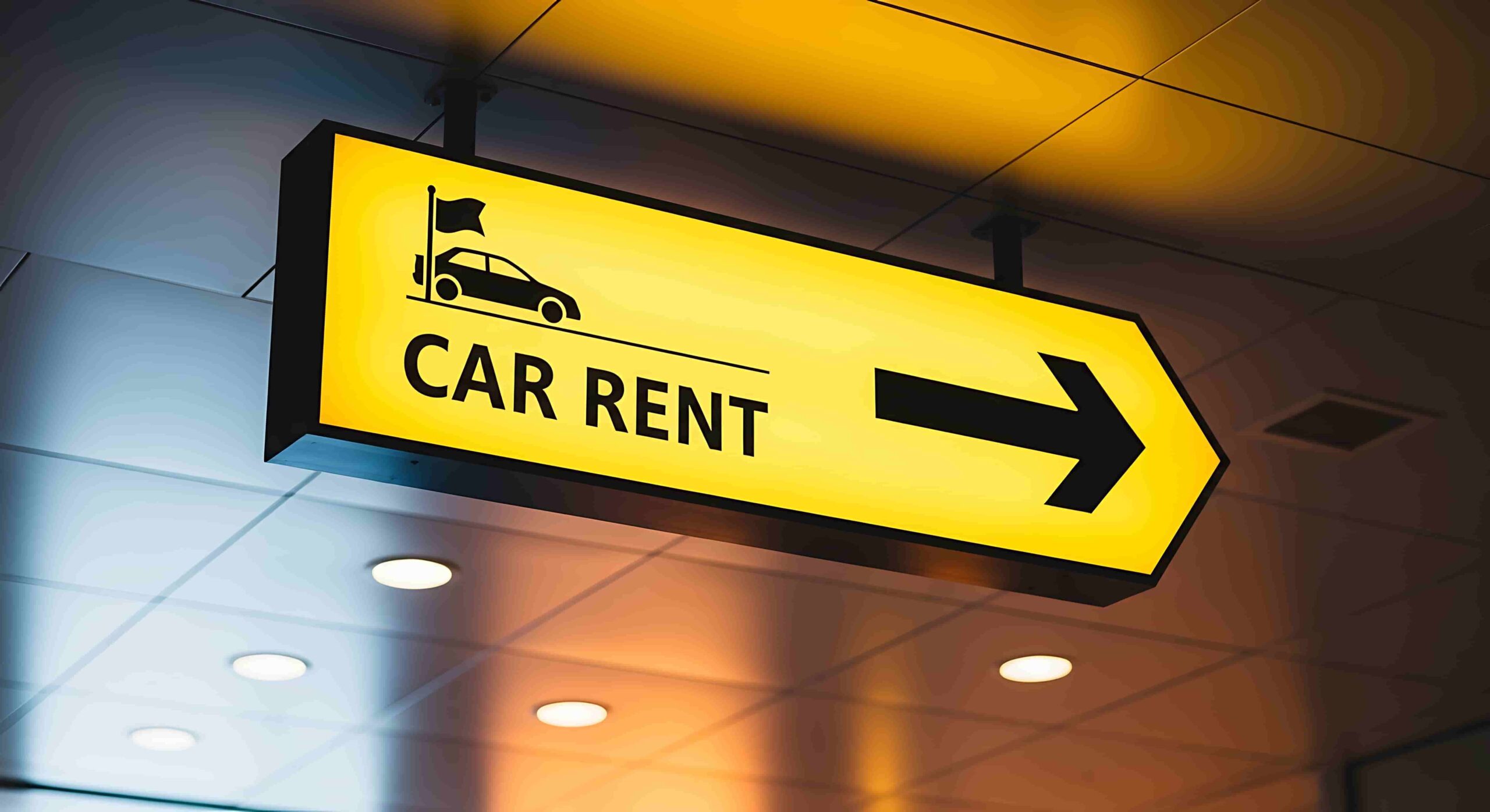 Airport shuttle service and rental location accessibility for travelers