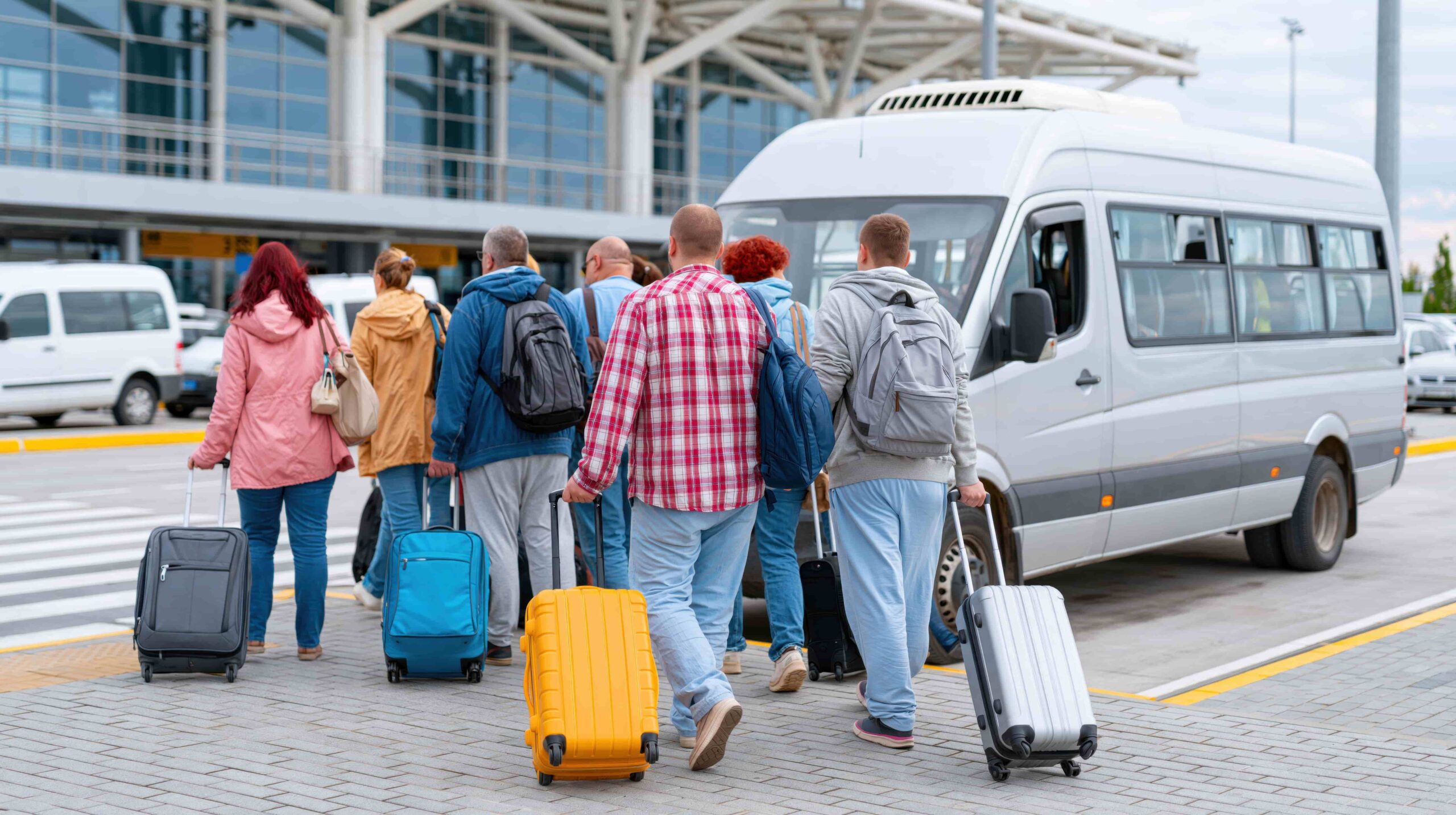 Local car rental company providing free airport shuttle service for quick vehicle pickup