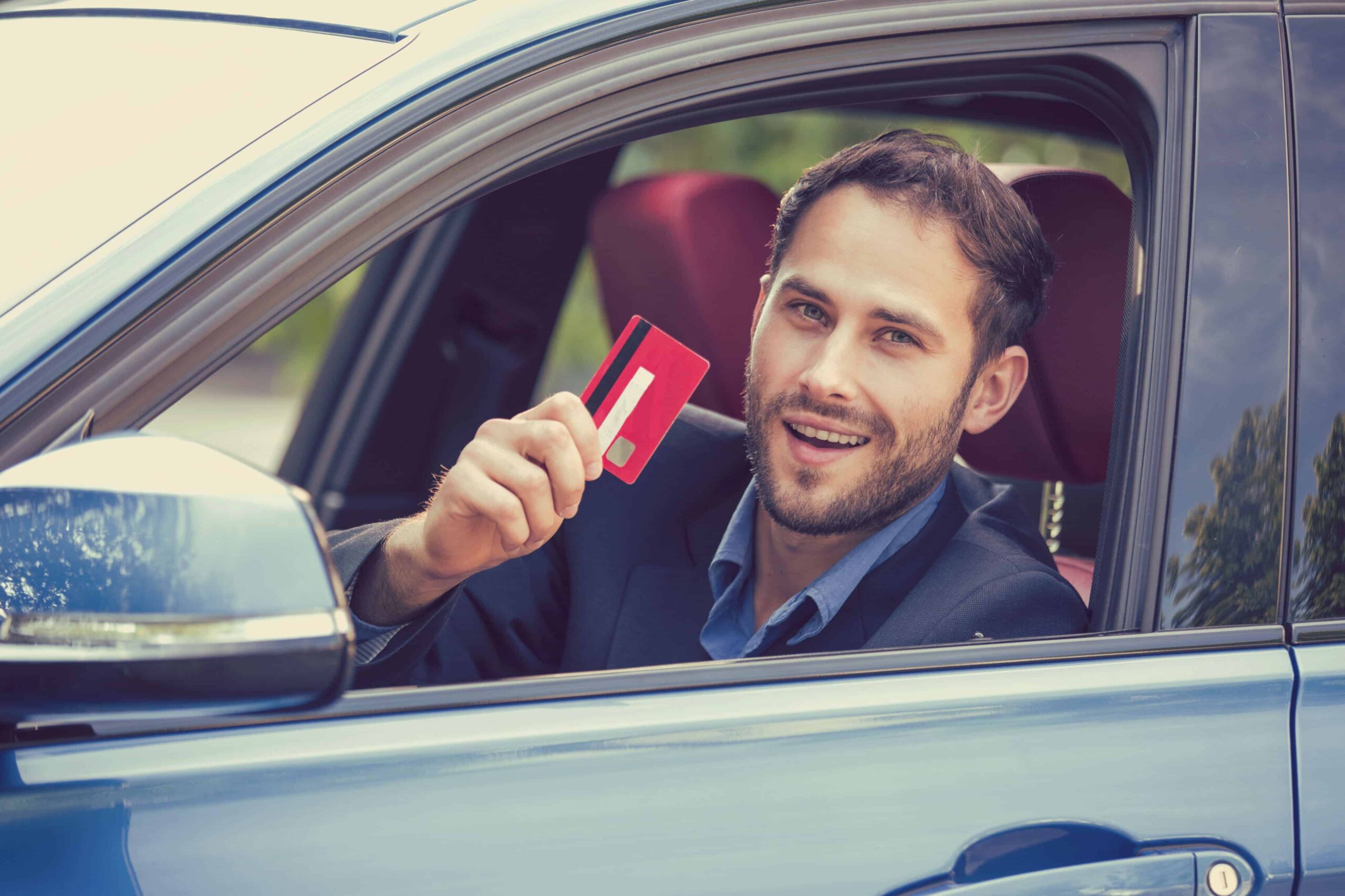 Car rental insurance paid with a premium credit card for rental protection benefits