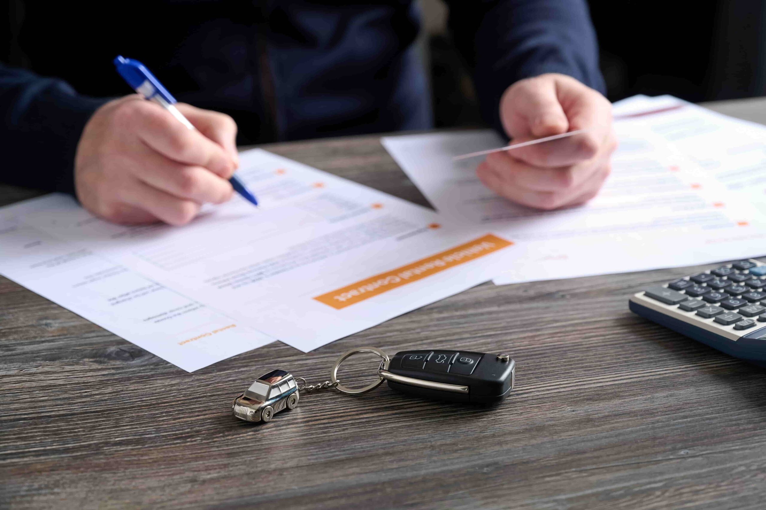 Customer adding an additional driver to a rental car agreement