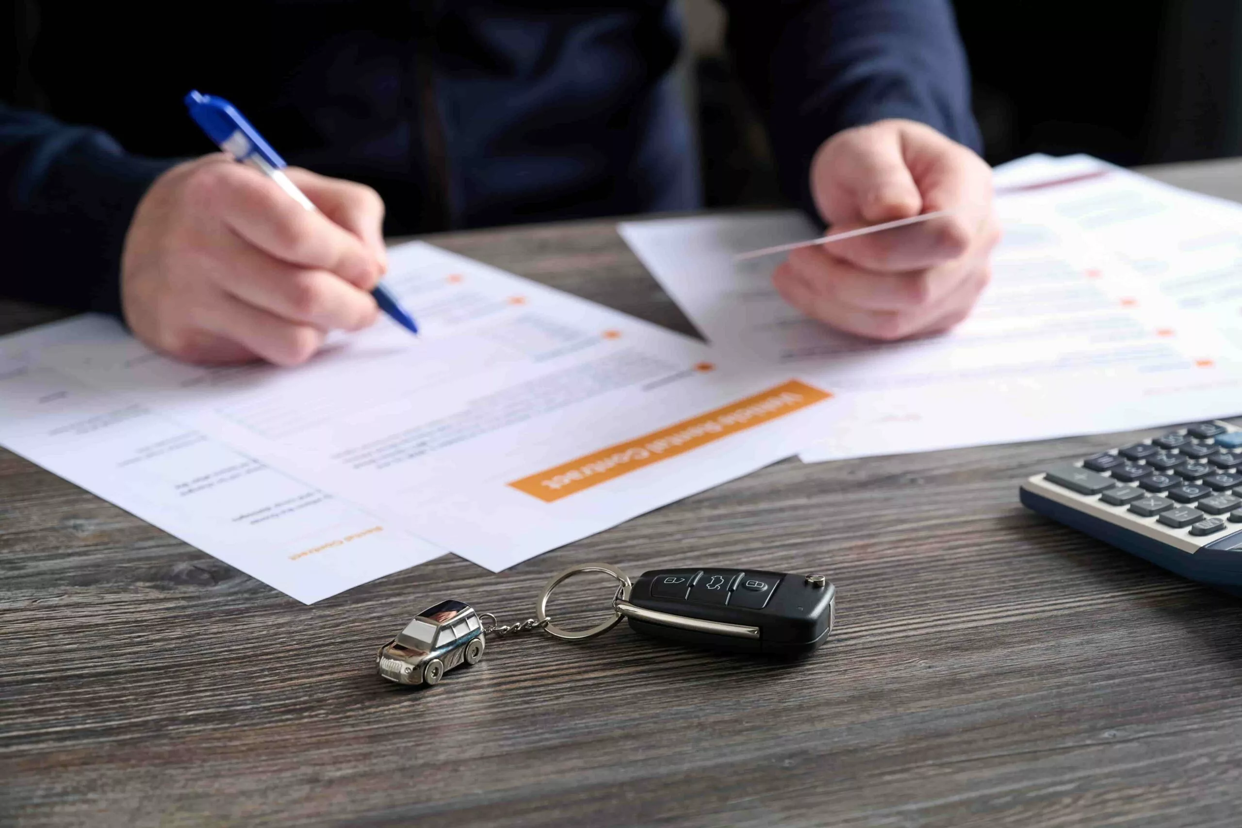 Customer adding an additional driver to a rental car agreement
