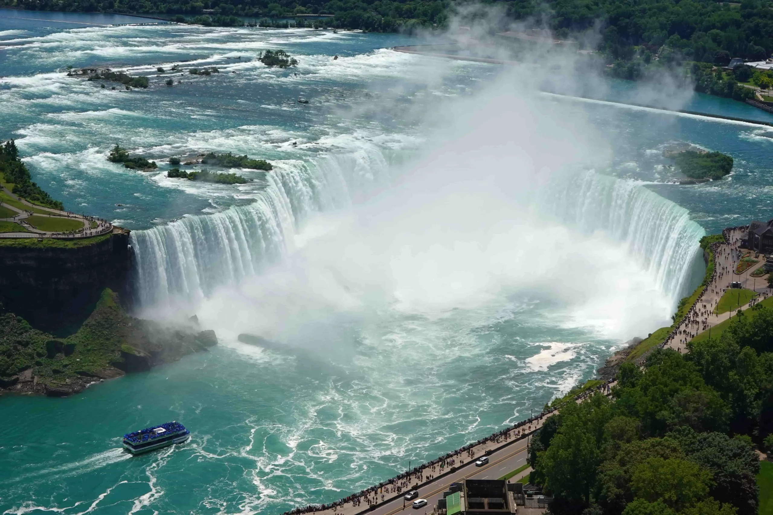 Horseshoe Falls during a Mississauga to Niagara Falls trip