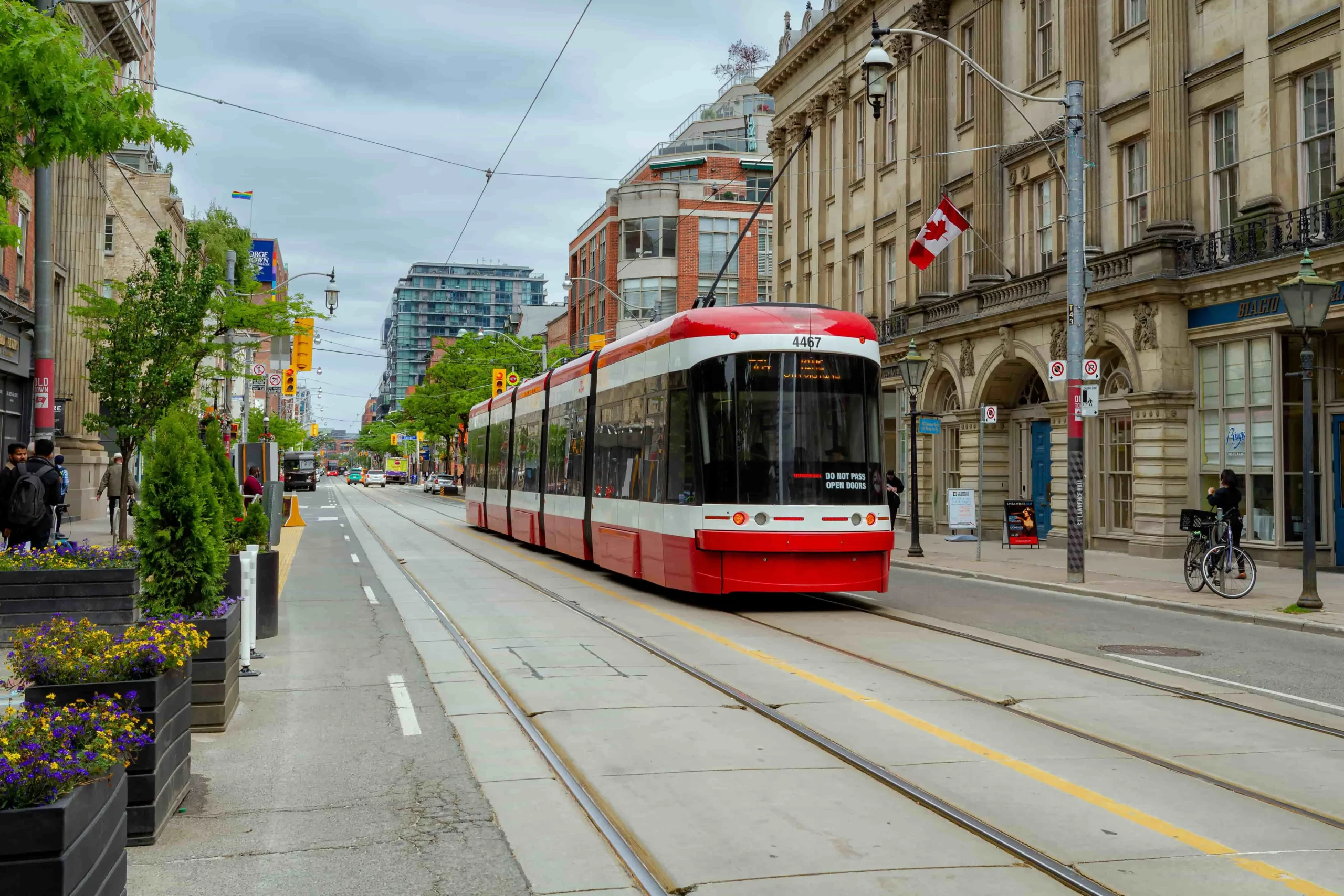 Public transit Toronto TTC downtown travel