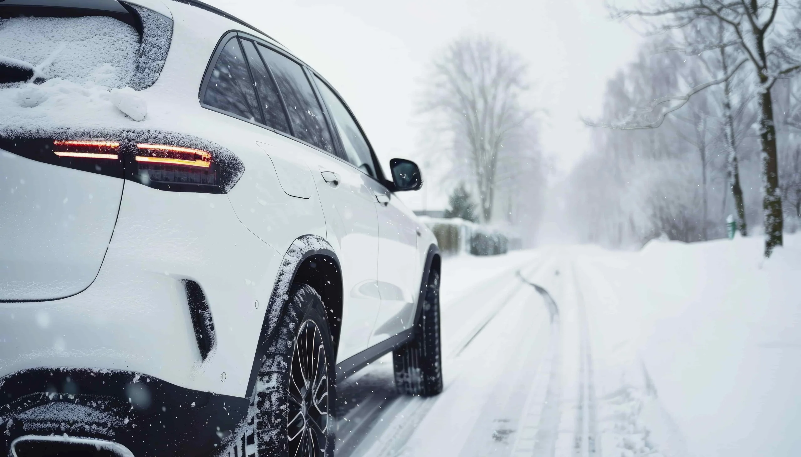 AWD rental cars for snow with SUV options for couples, families and winter travellers