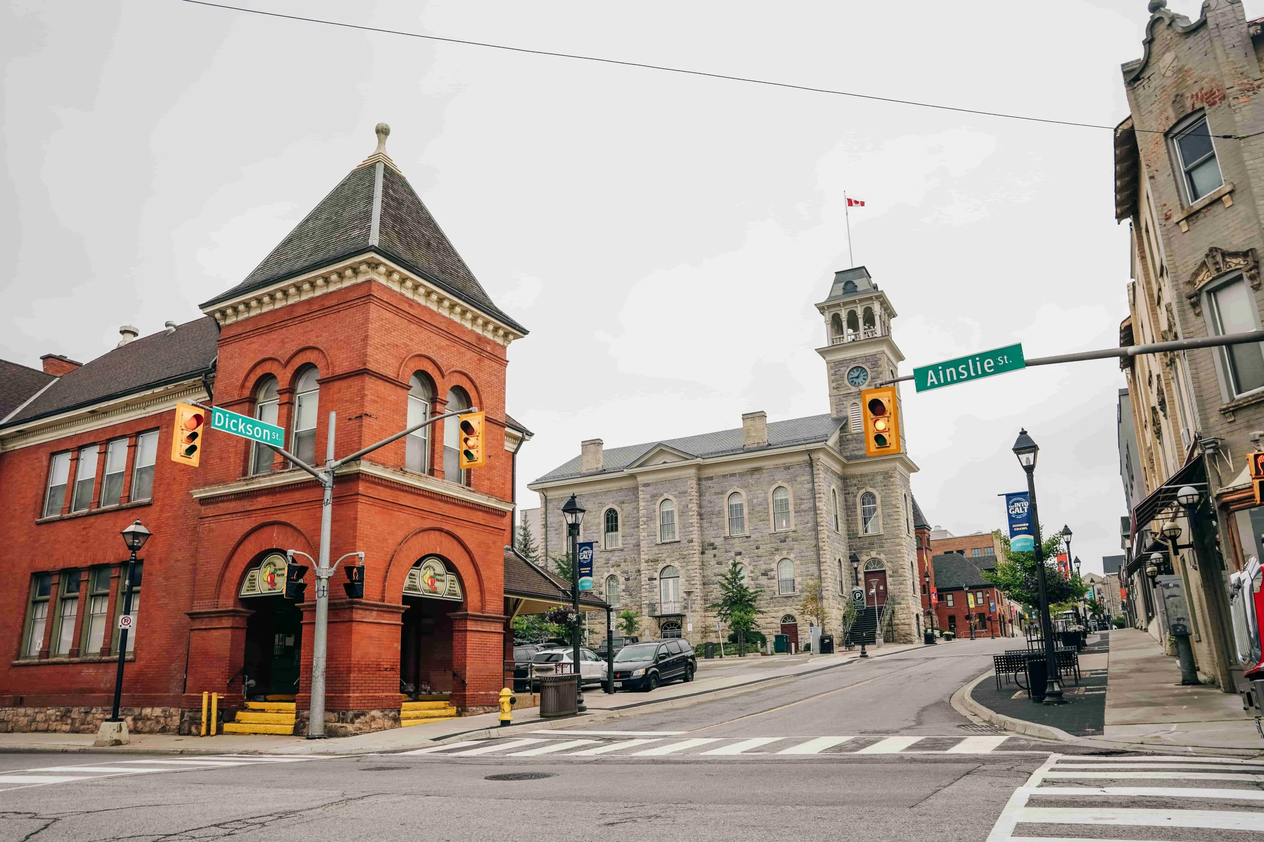 Prince Edward County by rental car with a stop in Picton Ontario