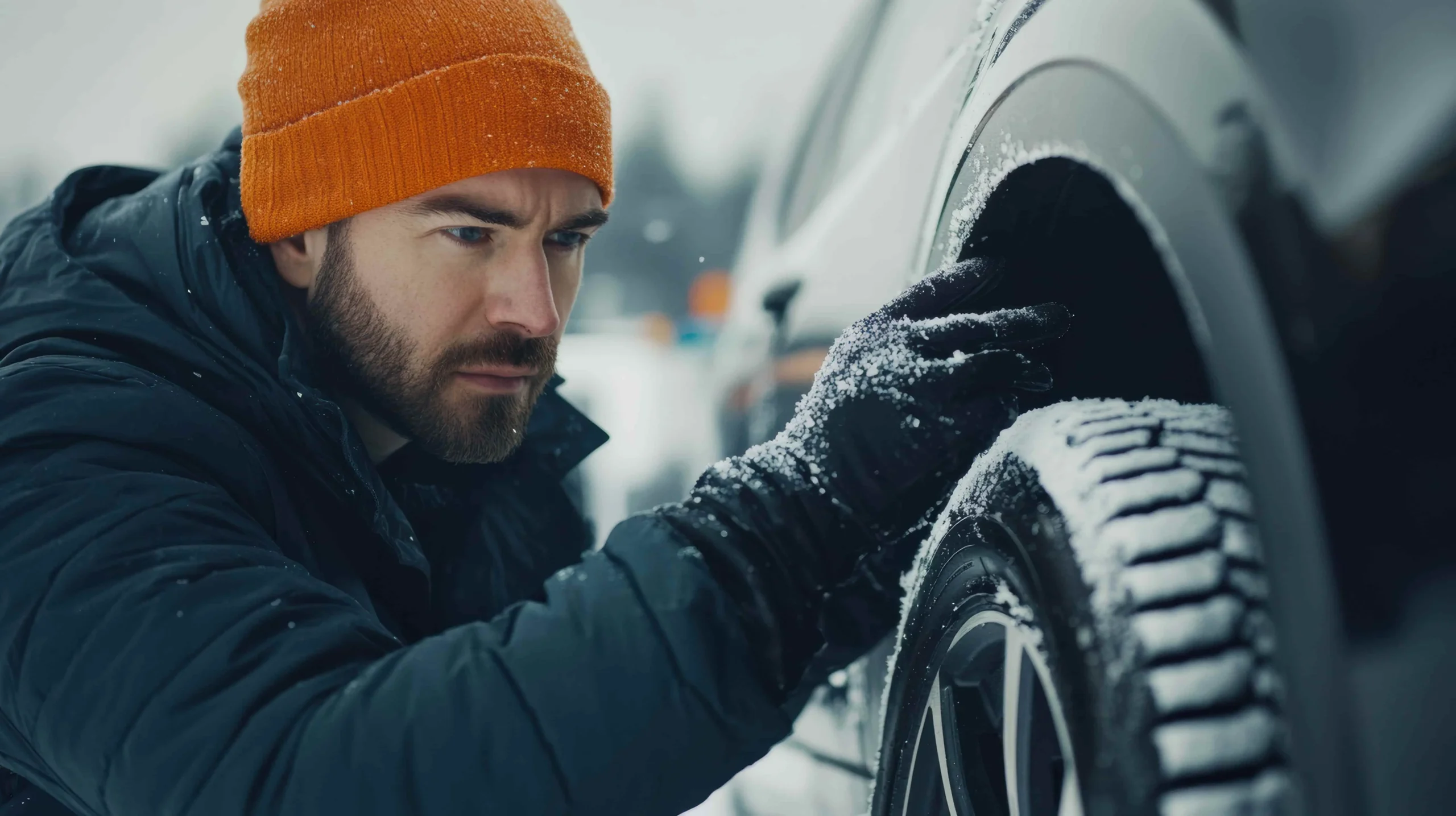 Winterize your rental car by inspecting tyres, wipers, lights and defrost systems before departure